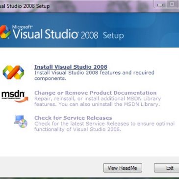 Tutorial Cara Menginstal Microsoft Visual Studio 2008