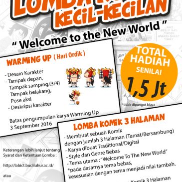 Lomba Komik LAB ICT “Welcome To The New World”